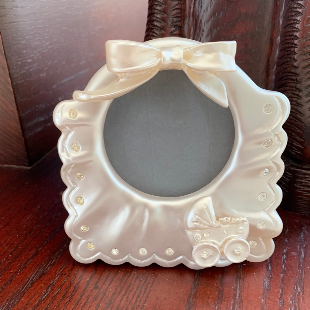 Baby carriage photo frame Car Bomboniere Italy